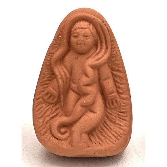 Terra Cotta Handmade Nativity Set 8 Piece Christmas‎ Jesus Mary Joseph Primitive - Picture 10 of 16